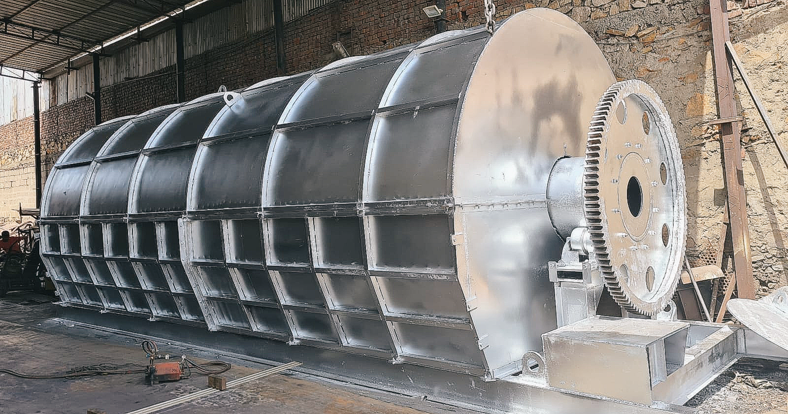 waste tyre pyrolysis plant